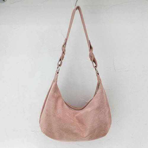 Bolso De Mano Casual De Gamuza Ajustable Con Correa For Axi