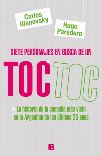 Siete Personajes En Busca De Un Toc Toc - Carlos, Paredero