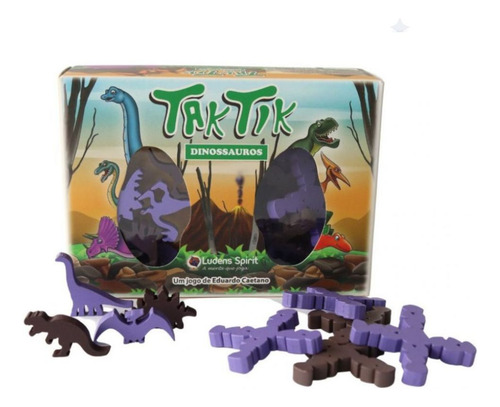 Tak Tik Dinossauro Evolução Jogo Da Velha Jtr096 - Ludens