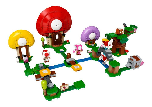 Lego Super Mario Expansión Caza Del Tesoro De Toad 464 Pzas