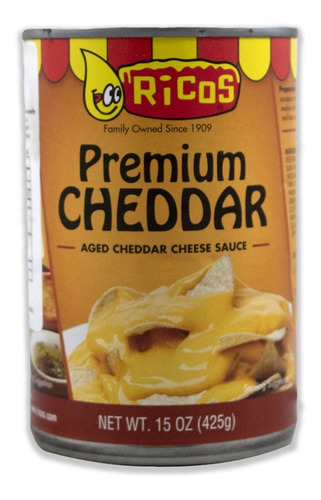 Queso Para Nachos Rico's Gourmet Nachos 425g Importada