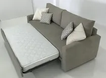 Comprar Sofa Sillon Divan Cama Chenille 1 Plaza Con Carro Elevable