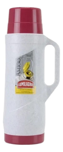 Termo Lumilagro Amigo Cafetero Tapa Vaso Tapon Cebador 1lt