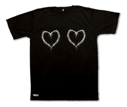 Franela Logo Corazón En Senos Karol G Unisex Por Encargo 