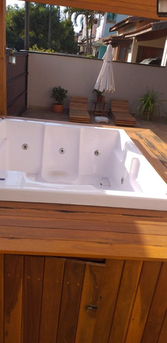Spa Ofuro Hidro Corcovado Completo Externo 190x160 4 Pessoas