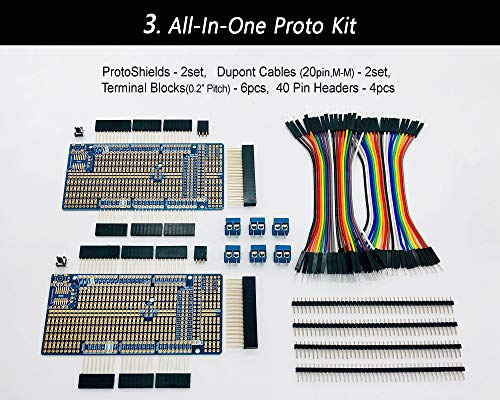 Kit Electrocookie Proto Shield Compatible Con Arduino Mega