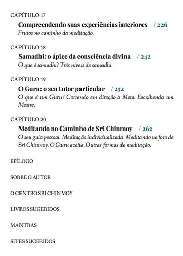 Livro Meditação - Sri Chinmoy