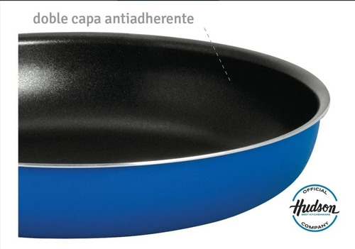 Batería Hudson Teflón Antiadheren Juego De Cocina Set Ollas