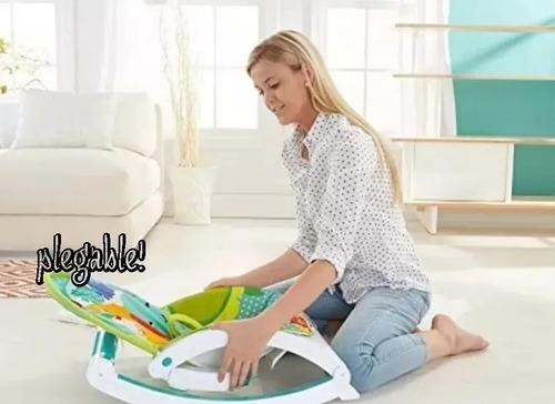 Silla Mecedora Musical Vibradora Plegable Posiciones