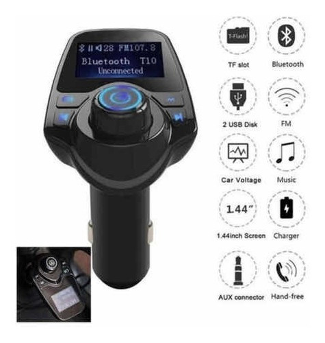 Transmisor Bluetooth Para Auto Y Camiones - Am / Fm