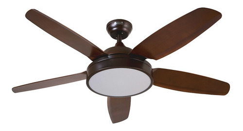 Ventilador De Techo Chocolate Led Wifi Masterfan Merope 52