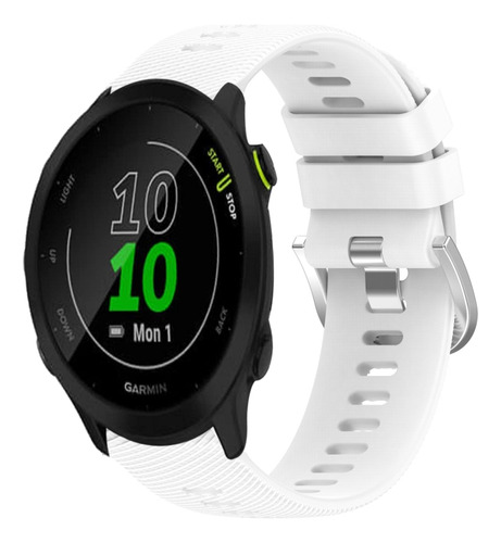 Correa De Reloj De Silicona Suave Para Garmin Forerunner 55