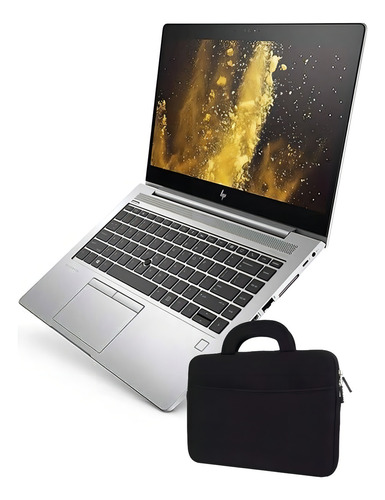 Notebook Hp Elitebook Core I5 16gb 240gn 14 Fhd Tactil W11p Color Plata - Bueno (Reacondicionado)