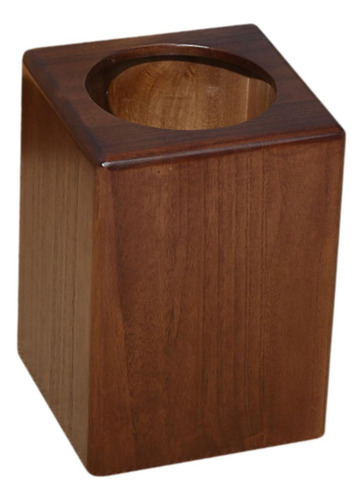 Papelera De Madera Para Reciclaje, Rústica, Para El Hogar,