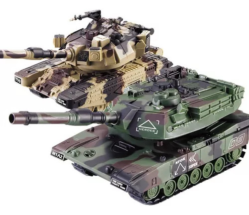 1:32 Tanque Rc Militar Estados Unidos M1a2.