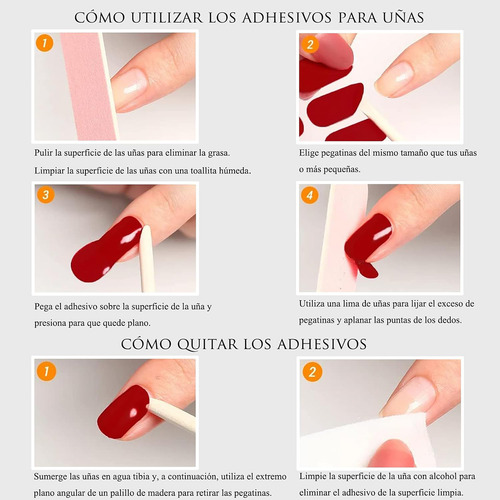 Uñas Soft Gel,unas Postizas,uñas De Gel Semicuradas 22 Dedos uñas postizas uñas postizas decoradas Color 60037