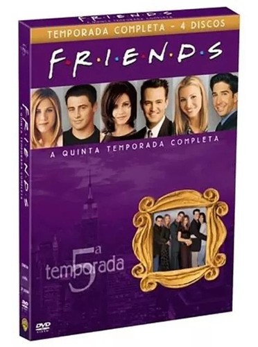 Box Friends 5ª Quinta Temporada Completa 4 Dvds - Lacrado