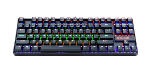 Teclado Gamer Redragon Kumara K552 Qwerty Outemu Blue Rgb