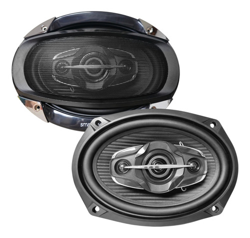 X2 Parlantes De Auto 6x9  3 Vias 120w Rms Smartchoice R&c