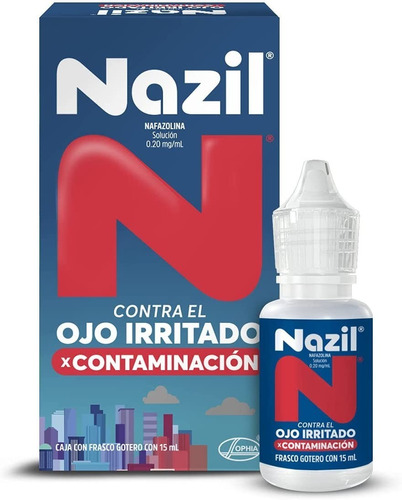 Nazil Alivio Del Ojo Irritado Por Contaminacion 15ml Sellado