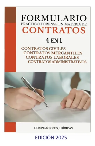 comprar Formulario Práctico En Materia De Contratos 4 En 1 2025