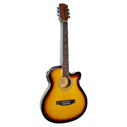 Guitarra Electro Acustica Texas Ag60 L5 Eq Afinador Funda