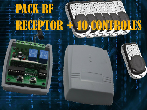 10 Controles + Receptor 433 Ppa Seg Rossi Suchi Rcg