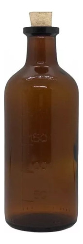 20 Botellas Vidrio Agropecuario Gin Ambar 250 Cc C/corcho