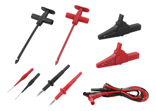 Kit De Cables De Prueba Para Multímetro Digital, Pinza, Mult