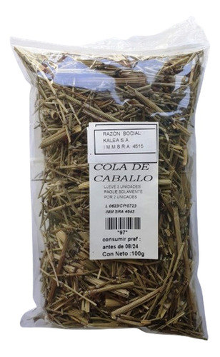 Cola De Caballo 100g Lleve 3 Pague Solo 2