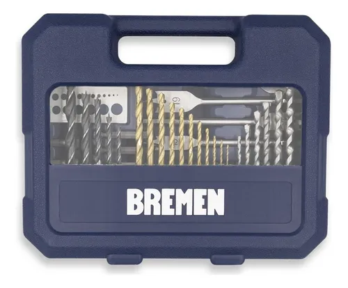 comprar Set Kit Juego Bremen 82 Pz Mechas Titanio Widia Puntas 7726