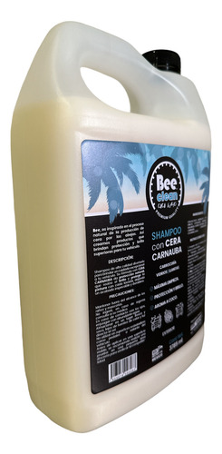 Bee Clean Coco Wax Shampoo Con Cera Carnauba 3785