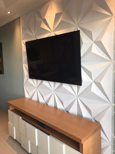 30 Placas Revestimento 3d Parede Alto Relevo Luxo Decoracao