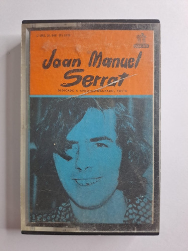 Joan Manuel Serrat Machado Caset Original Año 1977