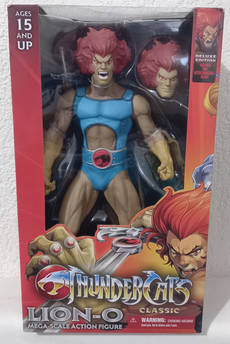 Thundercats Lion-o Mezco Deluxe Edition Mega Escala Figura (Usado)