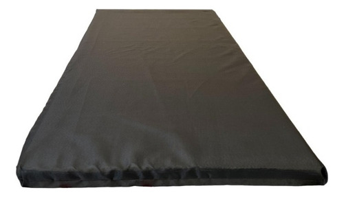 Alfombra para visitantes individuales de 78 x 188 x 7 pulgadas en tela lisa, color tela lisa negra