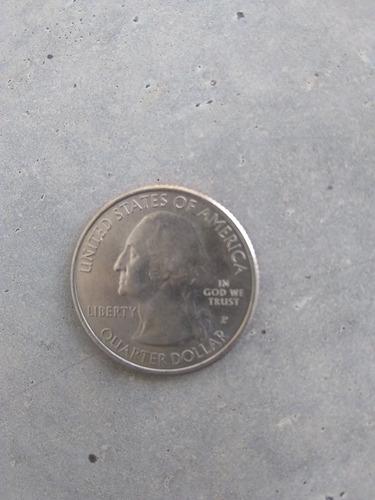 Imagen 1 de 2 de Moneda Cuarto De Dólar 2014