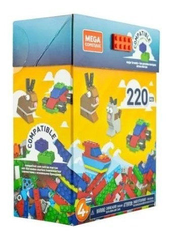 Set De Construcción Animales Mega Construx 220 Piezas Lego
