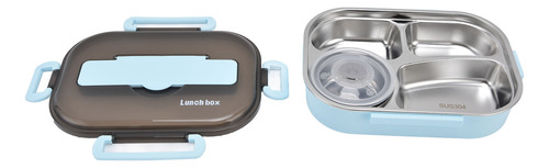 Fiambrera Portátil De Acero Inoxidable 304 Para Niños 1 3 L