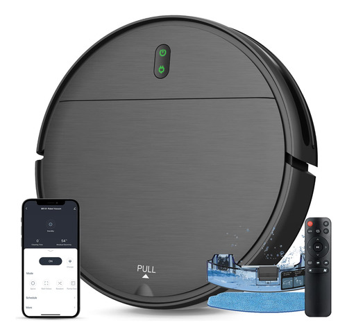Robot Aspirador Y Trapeador Wifi 2 En 1 Mmg