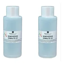 Comprar 2 Removedores De Esmalte Uv Semipermanente Gelificadas 500ml