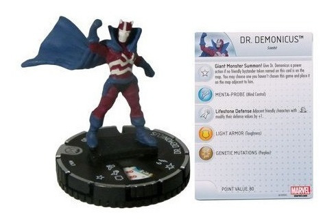 Dr. Demonicus #047 Marvel Nick Fury Agent Of Shield Heroclix