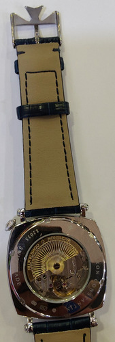 Reloj Vacherone Constantine Mod. Historiquese Americane Azul Correa Azul Bisel Plata Caratula Blanca (Usado)