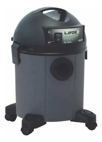Aspirador De Pó E Água 22l Compact Cinza 1250w Lavor 220 - 60