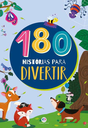 180 histórias para divertir, de Cultural, Ciranda. Série Histórias para ler e sonhar Ciranda Cultural Editora E Distribuidora Ltda., capa mole em português, 2021