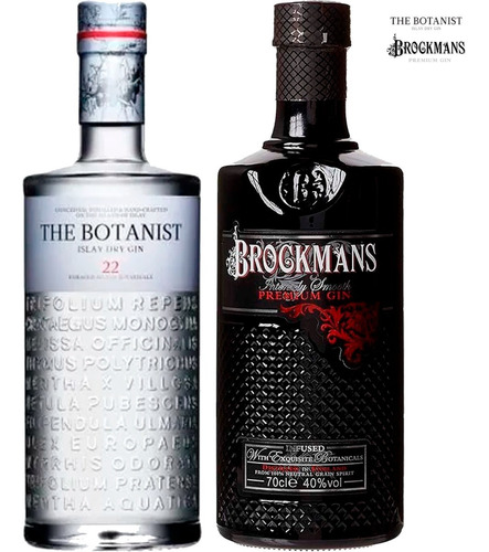 Gin Botanist Islay Dry + Brockmans Intensely Smooth 750ml