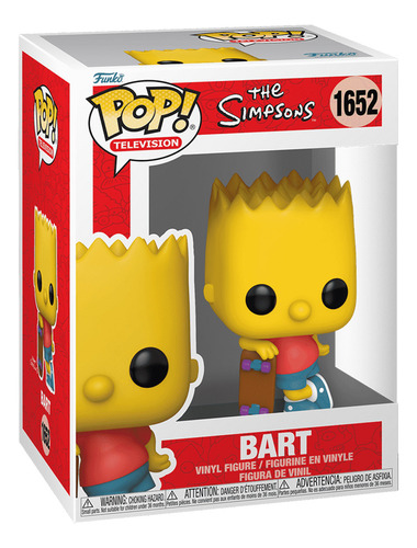 Funko Pop! Television The Simpsons Bart #1652 Original