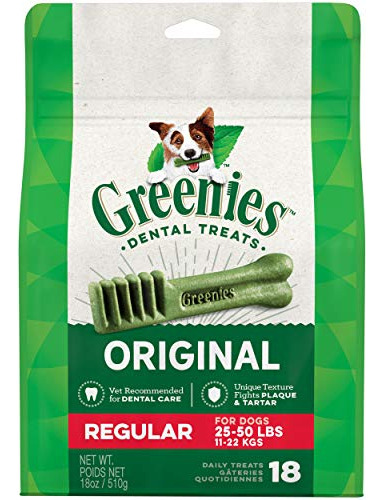 Masticables Greenies Original Regular Para El Cuidado Dental