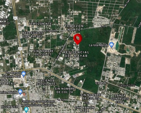 Imagen 1 de 8 de Terreno En Residencial Del Mayab Temozon