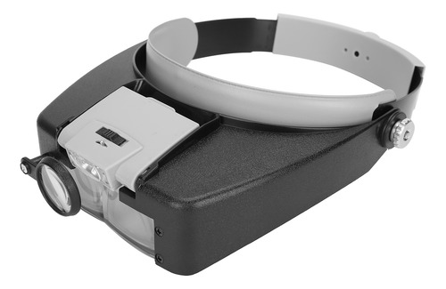 Lupa Montada En La Cabeza, Gafas Led, Con Lupa Alimentada Po